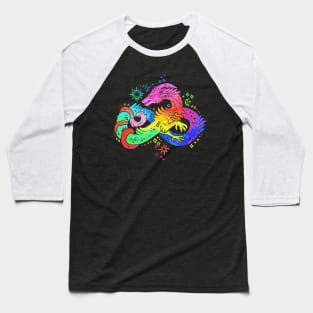 Autism Acceptance Dragon Baseball T-Shirt